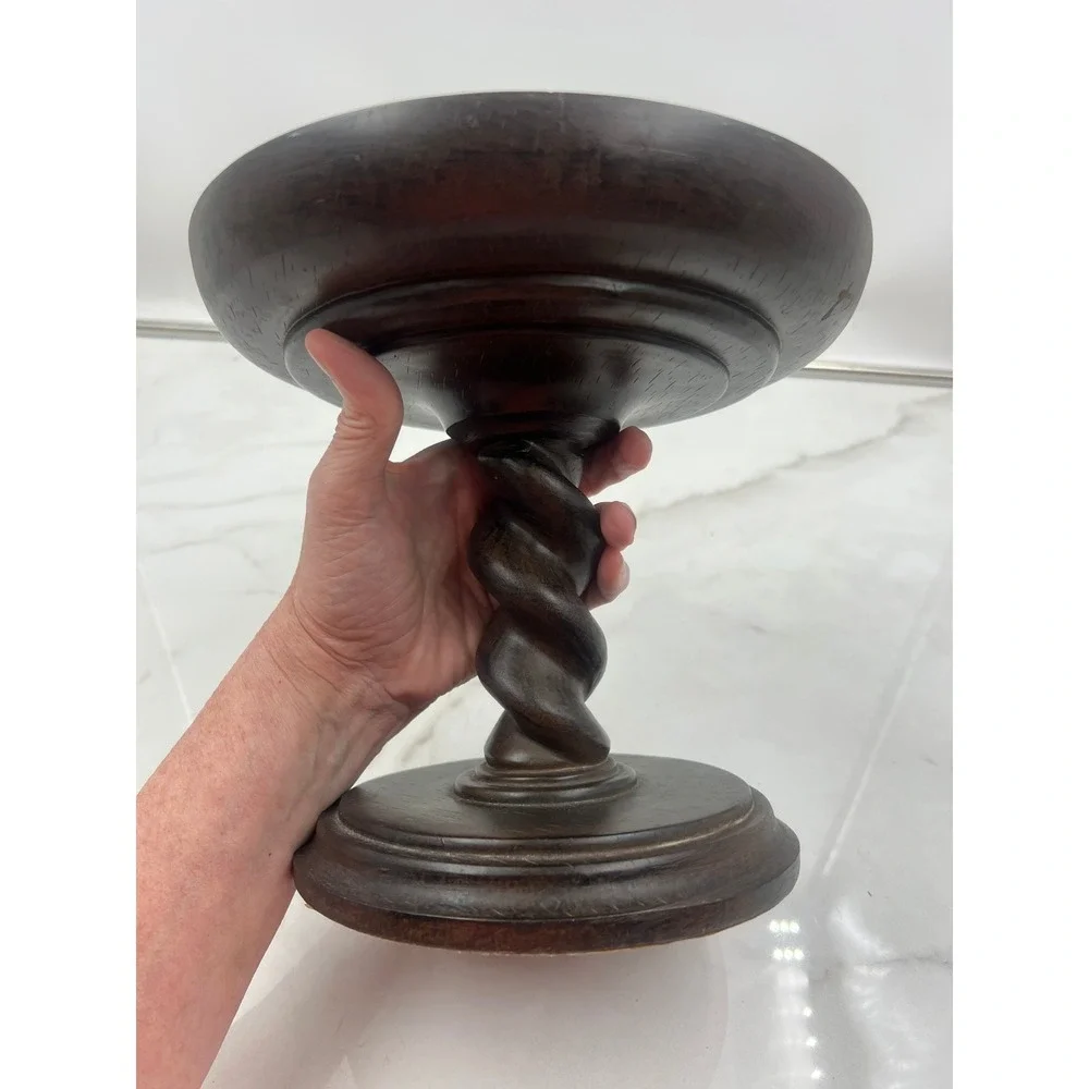 Southern Living at Home Barley Twist Pedestal Stand Cake Candle Decor